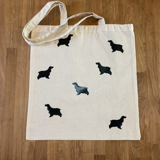 Cocker Spaniel Canvas Tote Bag