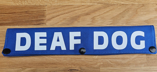 "DEAF DOG" Lead Sleeve