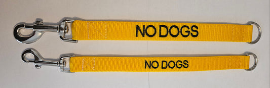 'NO DOGS' Lead Extender