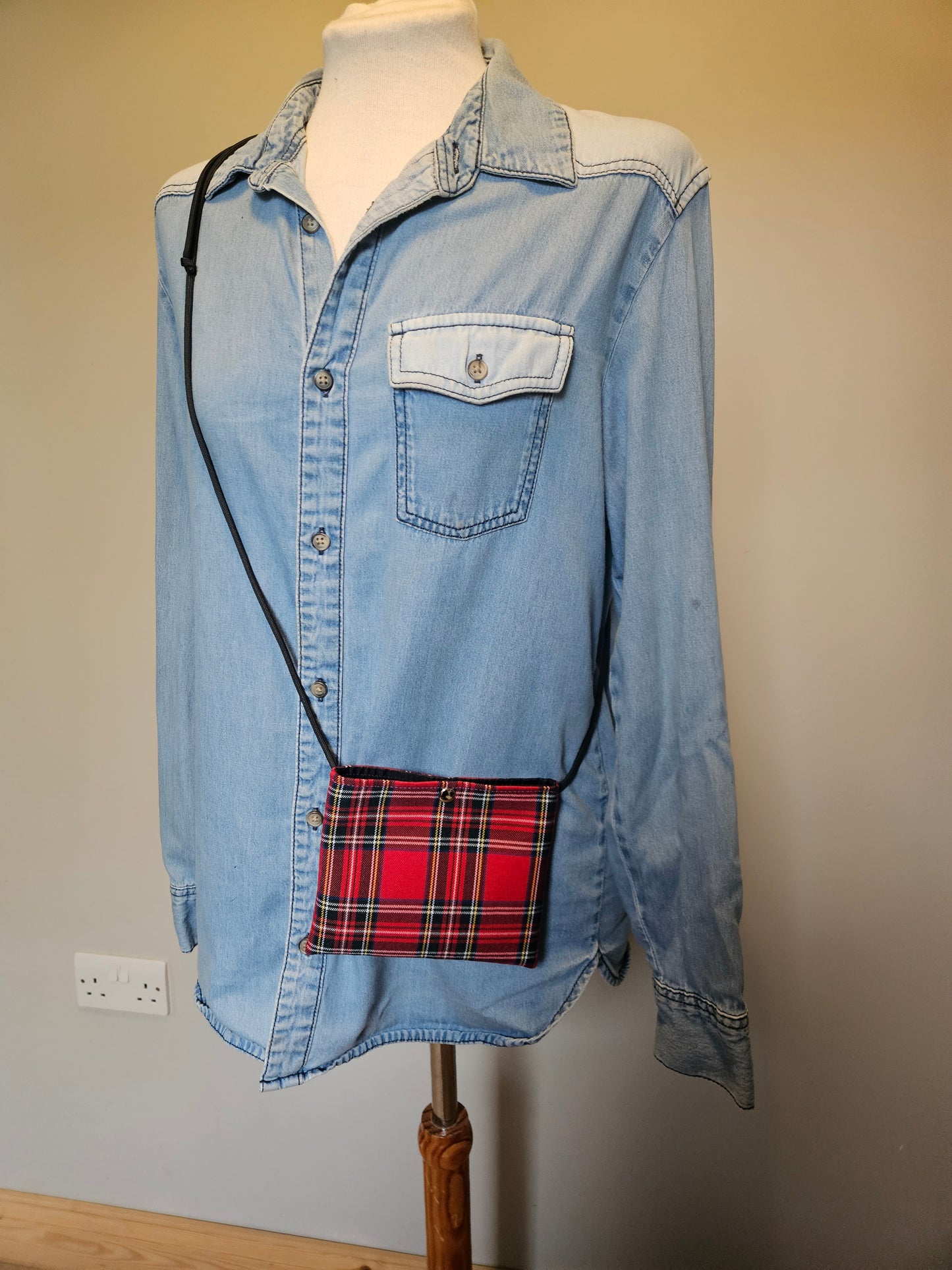 Red Tartan Treat Bag