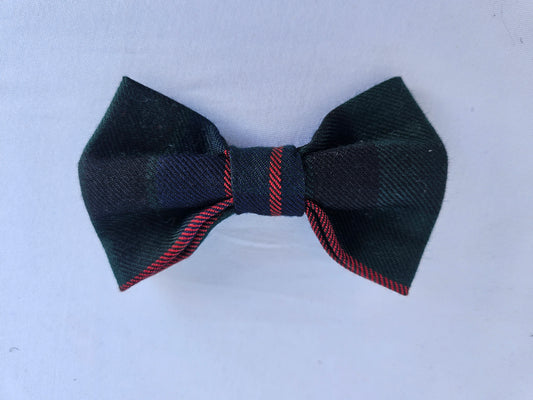 Green Tartan Bow Tie
